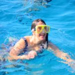 Daniela beim Schnorcheln